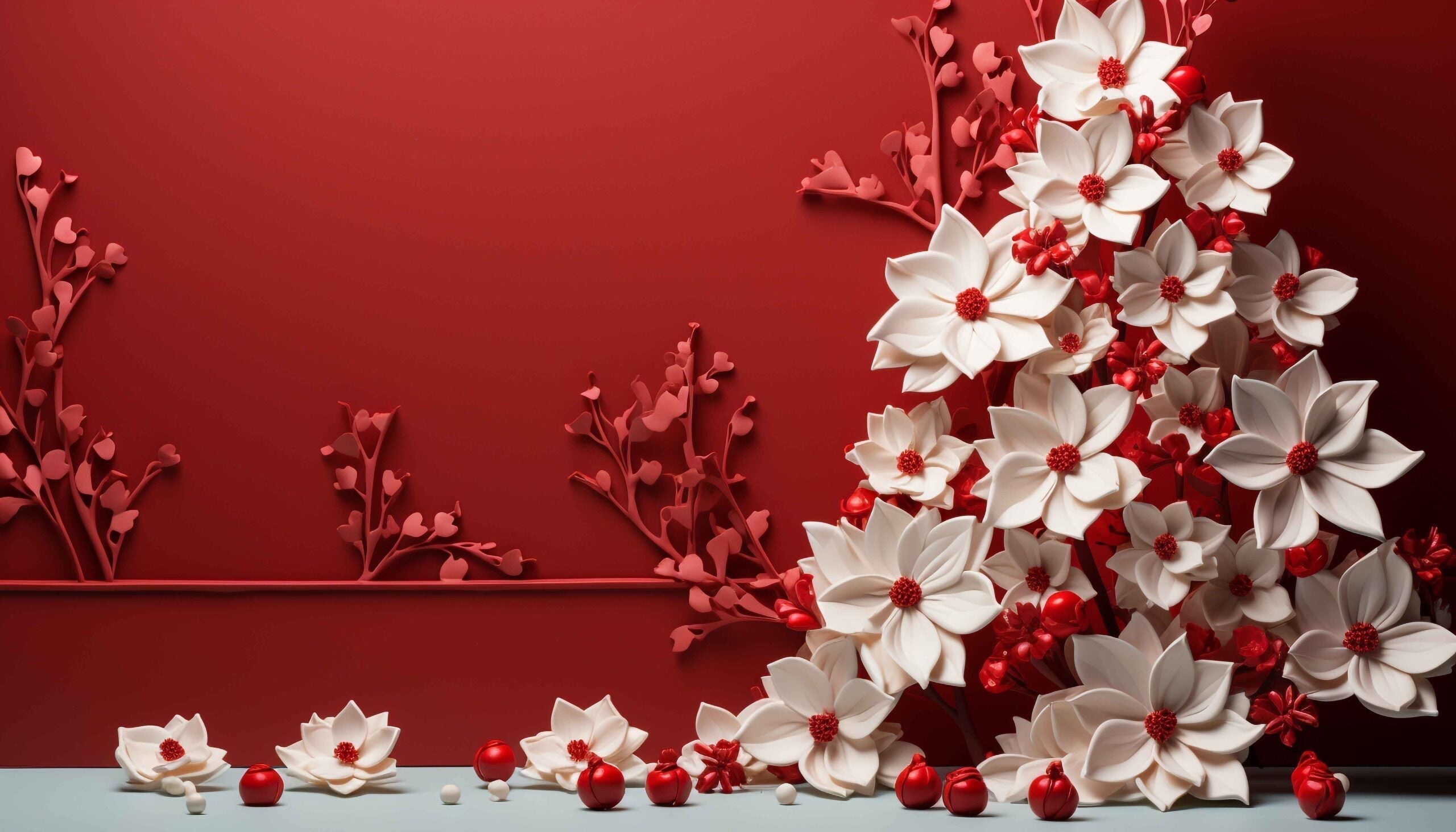Traditional Meets Modern in Chinese New Year Decorations with Artificial Florals