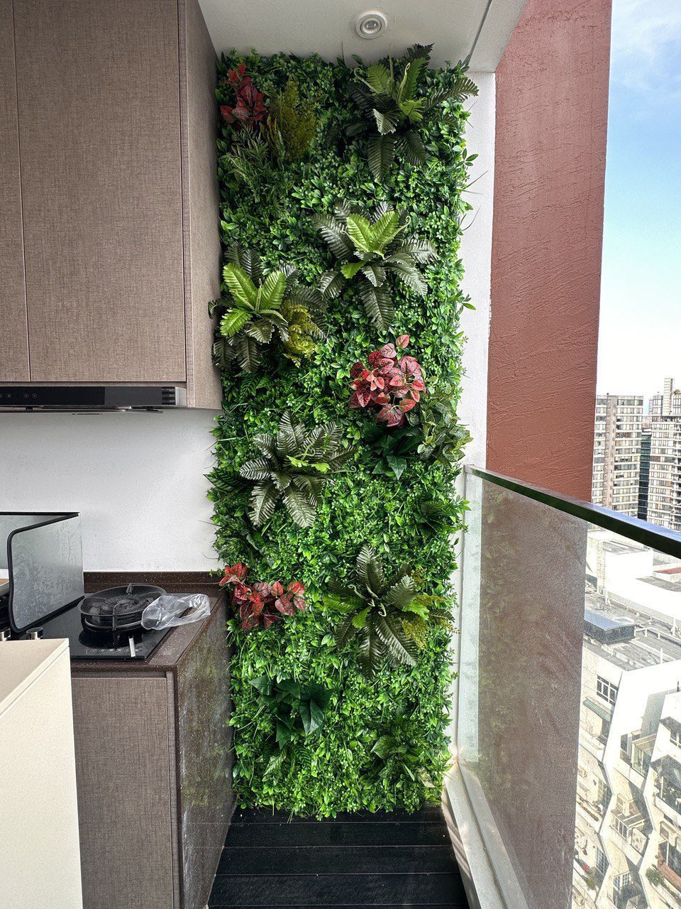 Supply & Install on Glass Panel Approx 1.3m(W) x 2.92m(H)