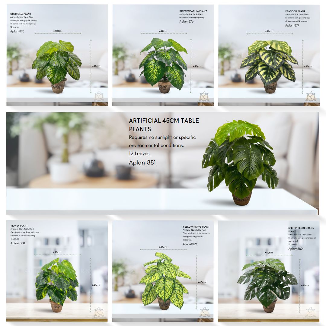 45cm Table plants 1