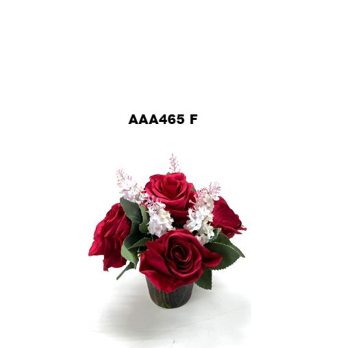 Flower Arrangement in pot atificial, home, office, deco AAA465