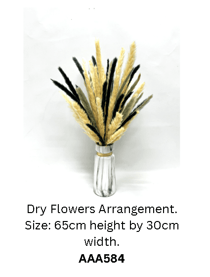 Dry Flowers Arrangement, Home Decor, Events, Flora, Plants, Artificial Flowers, AAA584