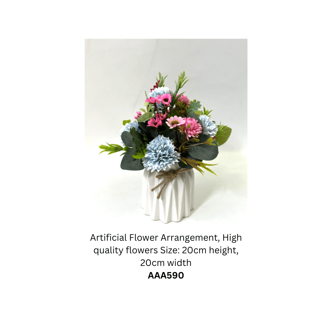 Artificial Flowers Arrangement, Home Decor, events, season, garden AAA590