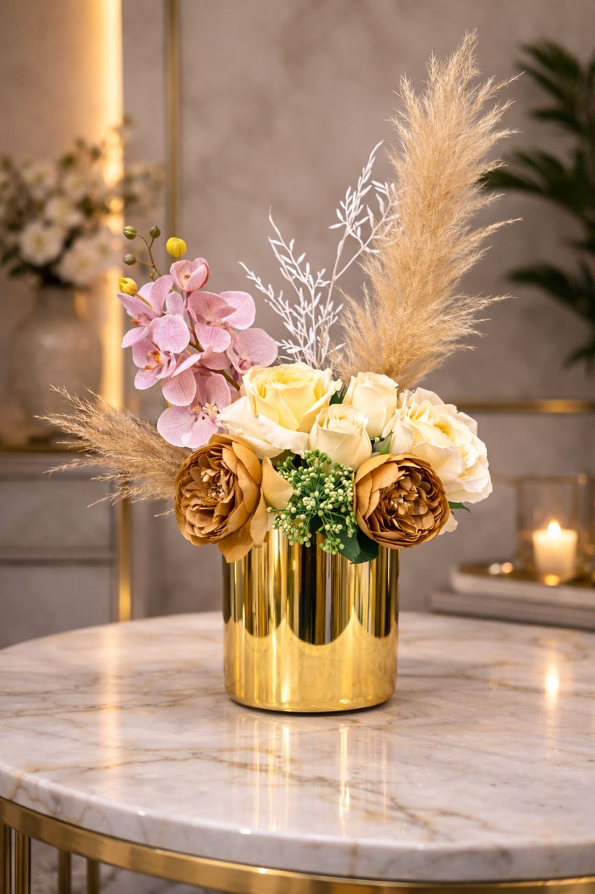Artificial Flowers Arrangement, Home Decor, events, season, garden AAA597
