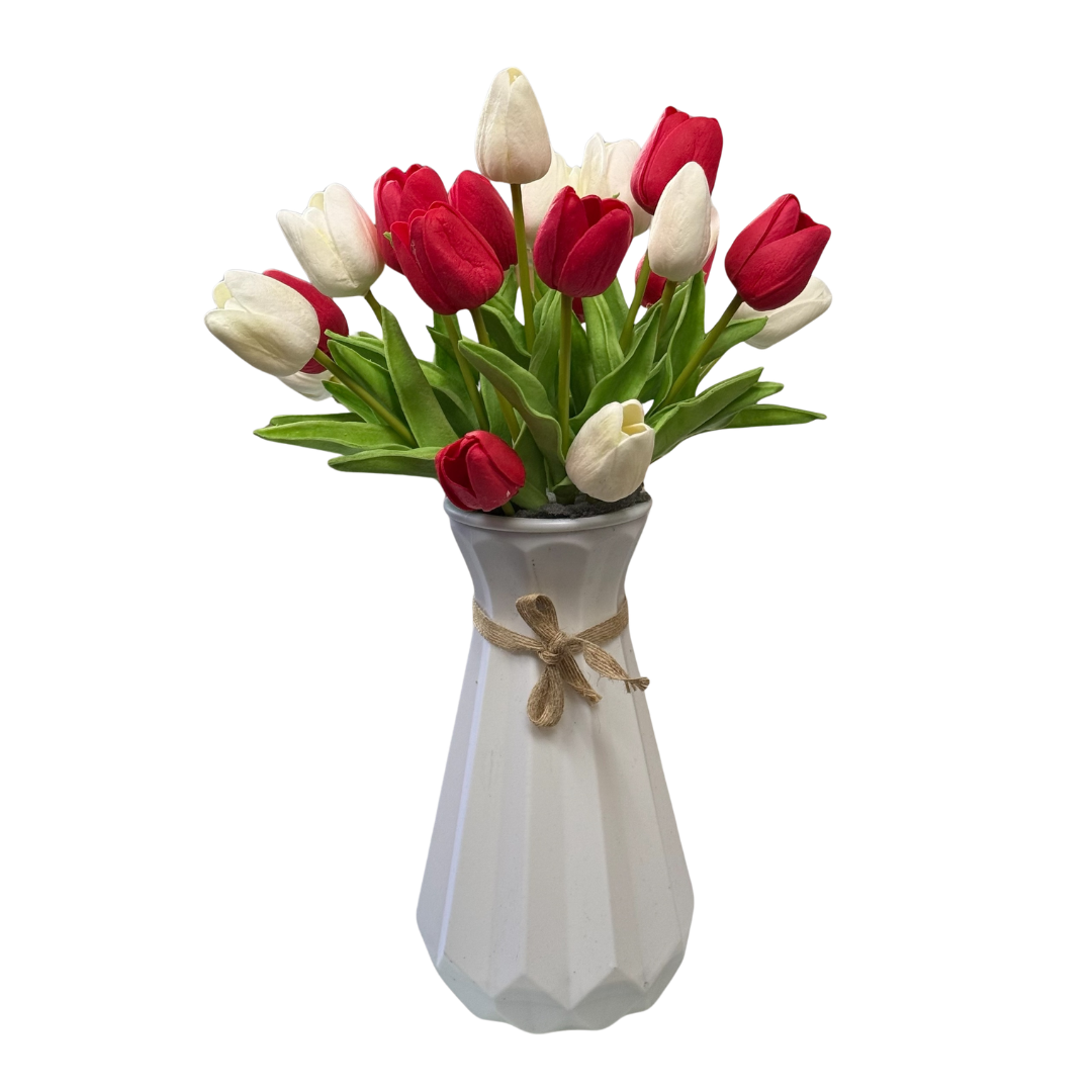 42cm Flower Artificial arrangement, Tulip, home decor, events, garden