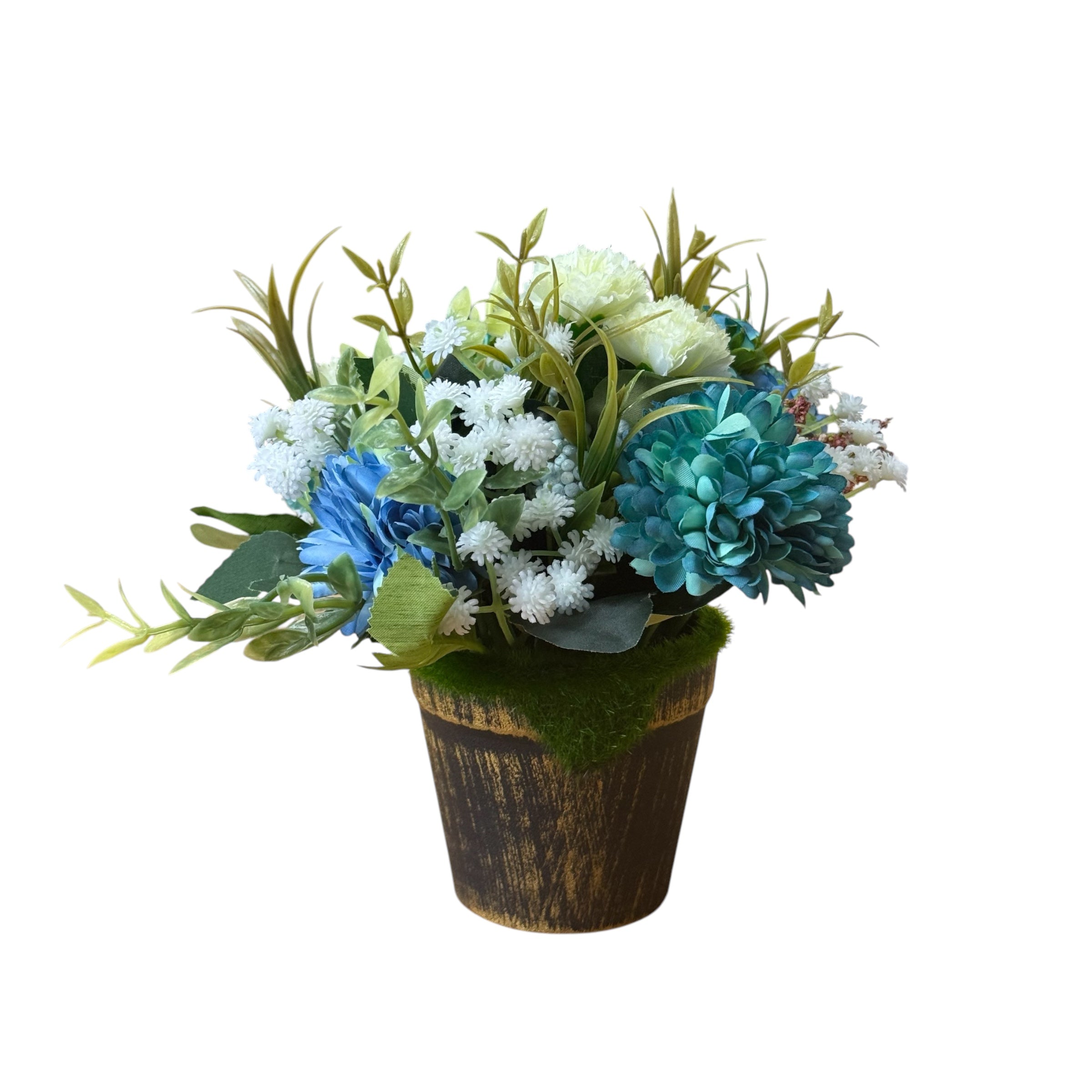 18cm Artificial flower arrangement, for home decor and office uses