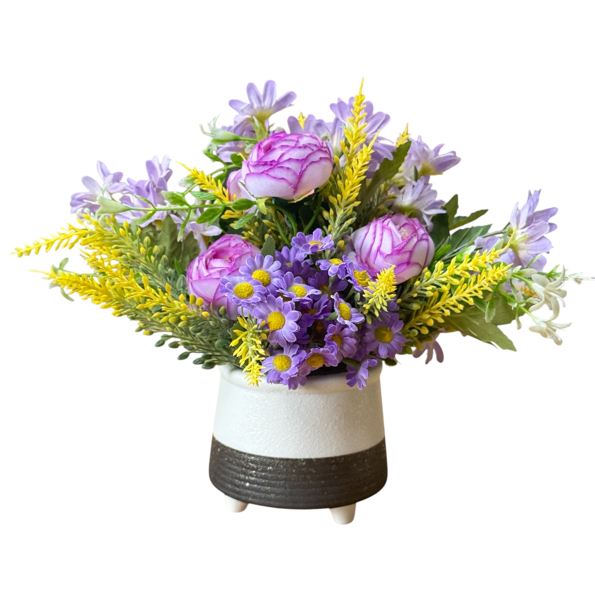 23cm Artificial flower arrangement for home decor and office uses