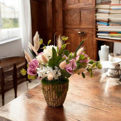 Artificial flower arrangement For home decoration and other office uses AAA869