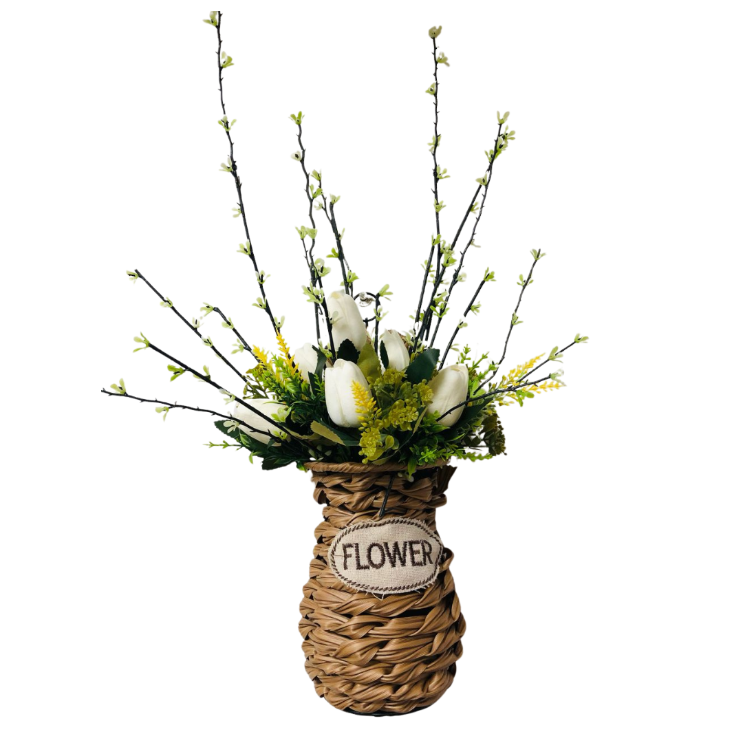 Artificial flower arrangement by Alton Flowers, 30cm tall with vibrant blooms for home or office decor.