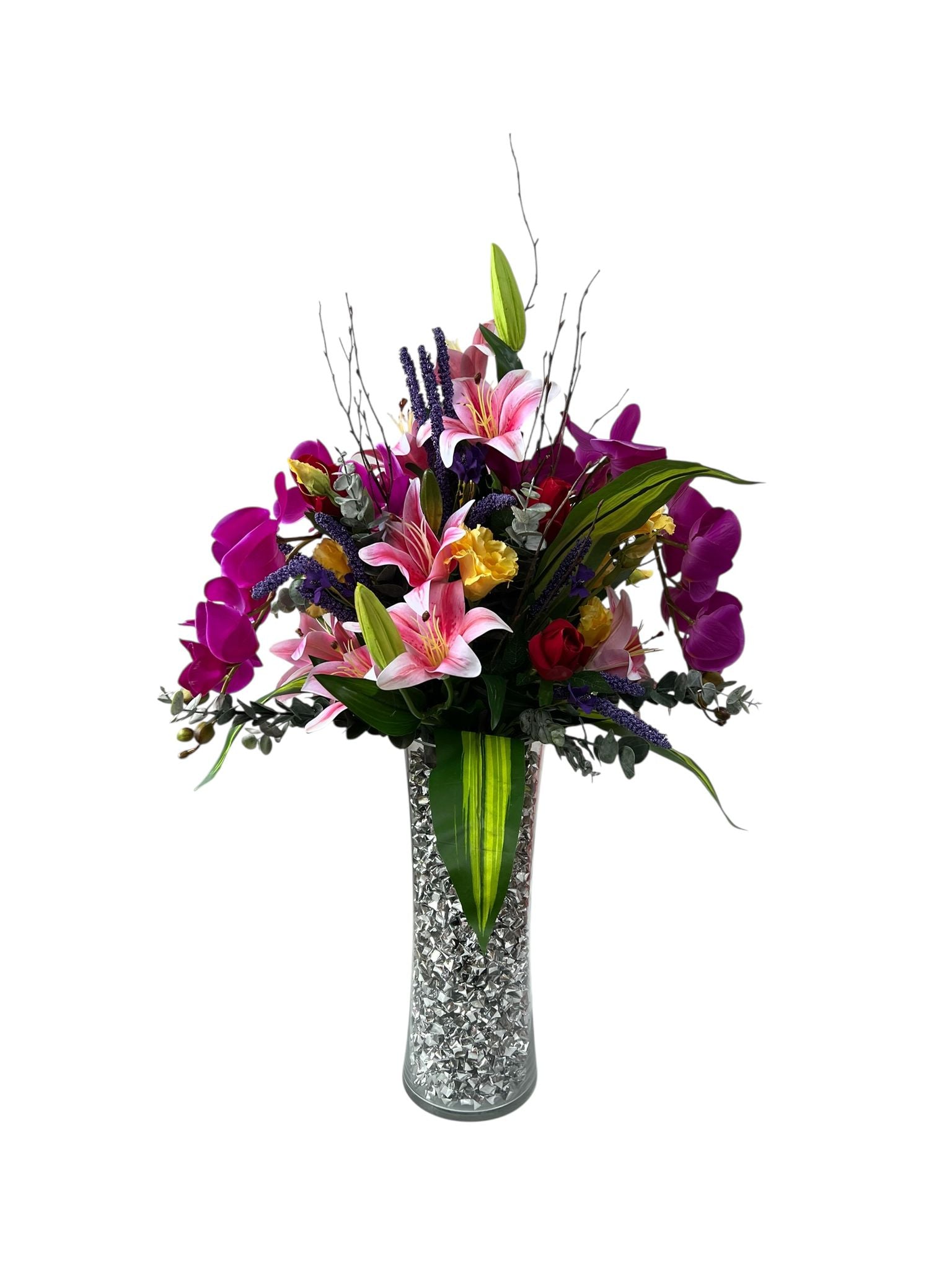 Flower arrangement, plants, Leafs, artificial, events, home decor, AAA896