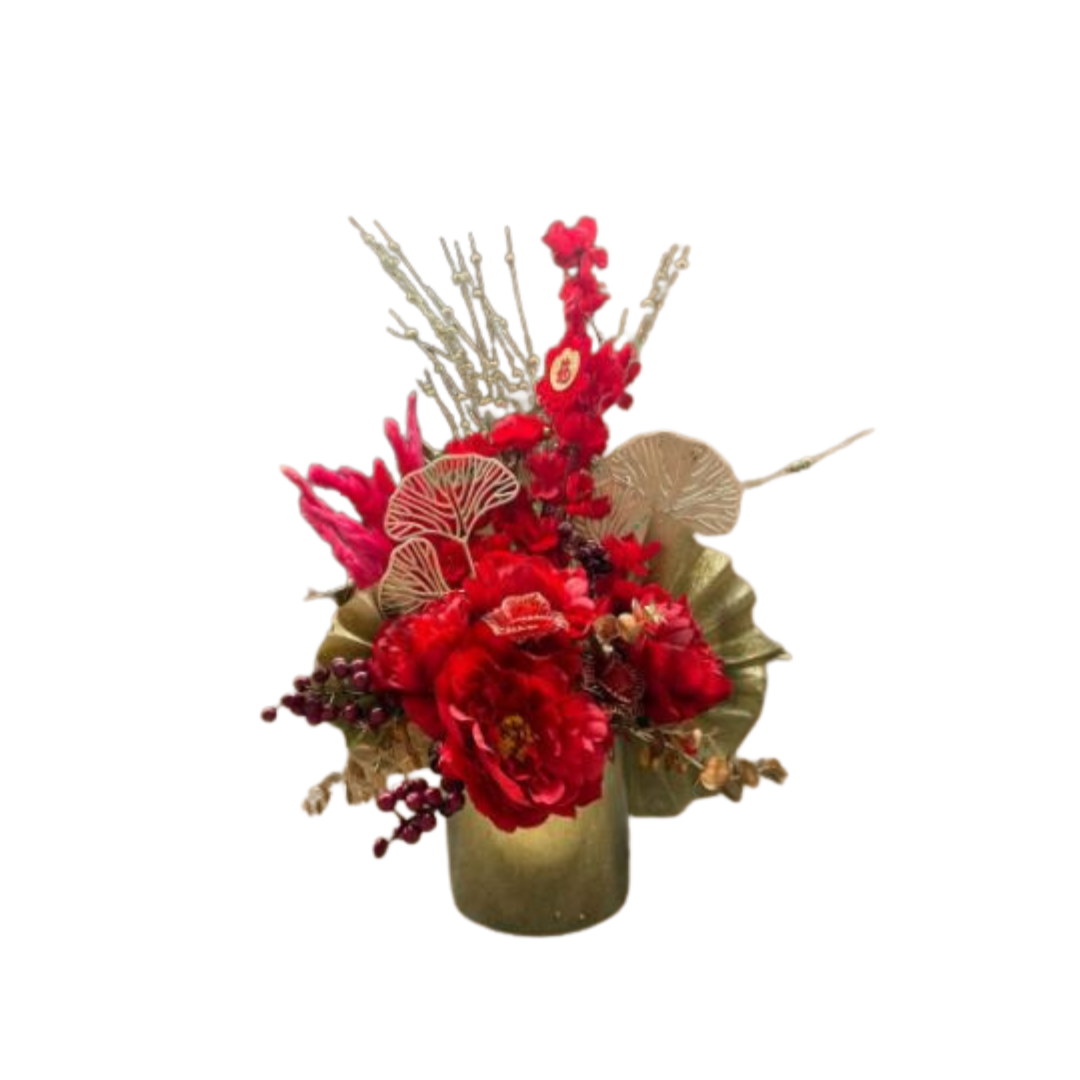 70cm Prosperity Crimson Bloom AAA918