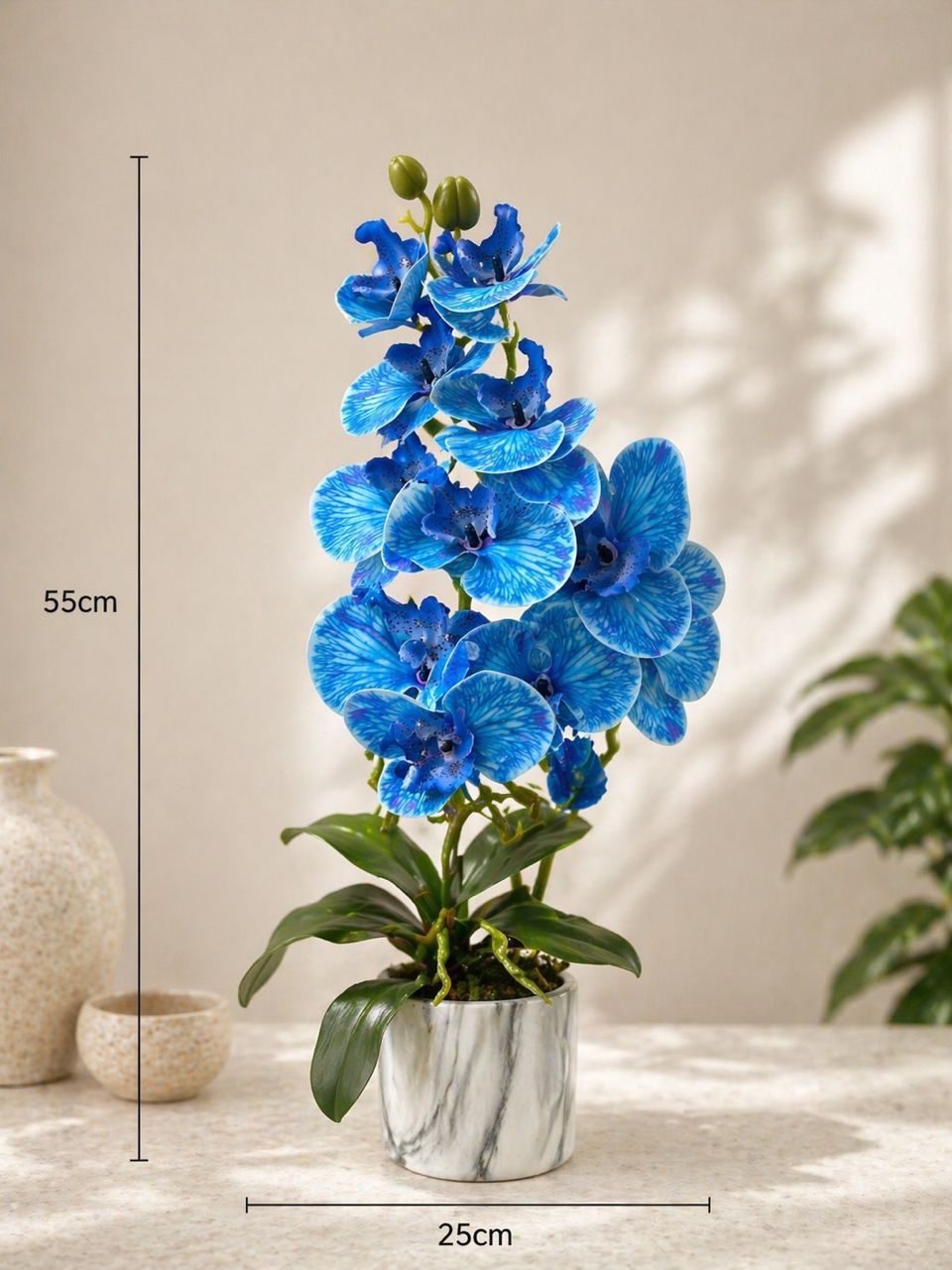 55cm Elegant artificial orchid arrangement
