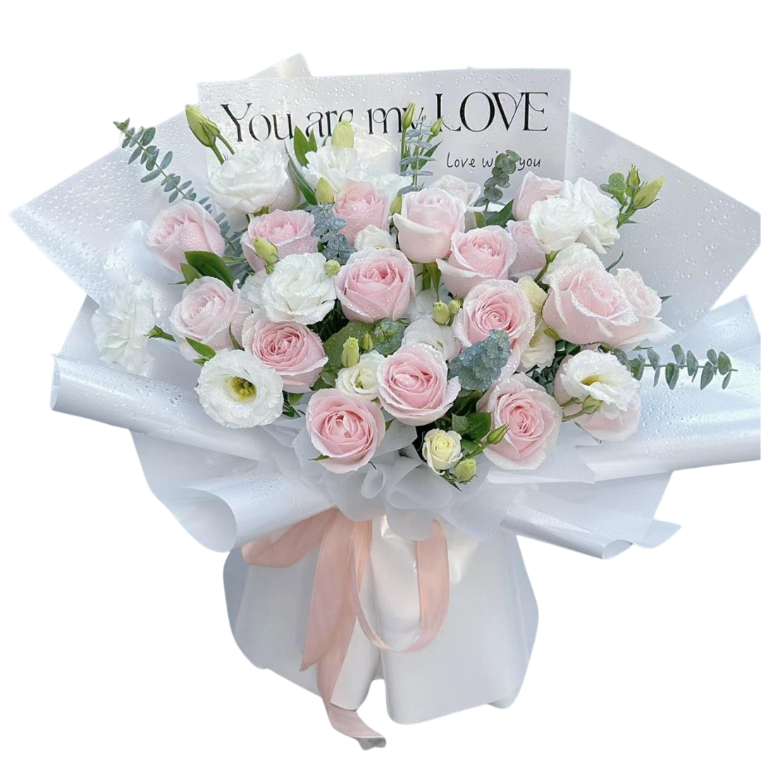 Serene Beauty 2 - Fresh Flower Arrangement AFT187