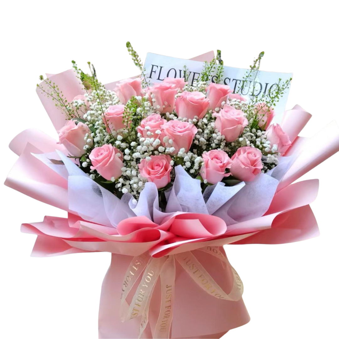 Graceful Bloom - Fresh Flower Arrangement AFT205