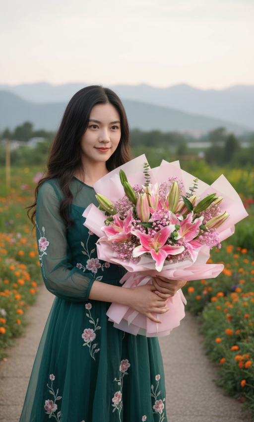 Eternal Elegance - Fresh Flower Arrangement AFT213