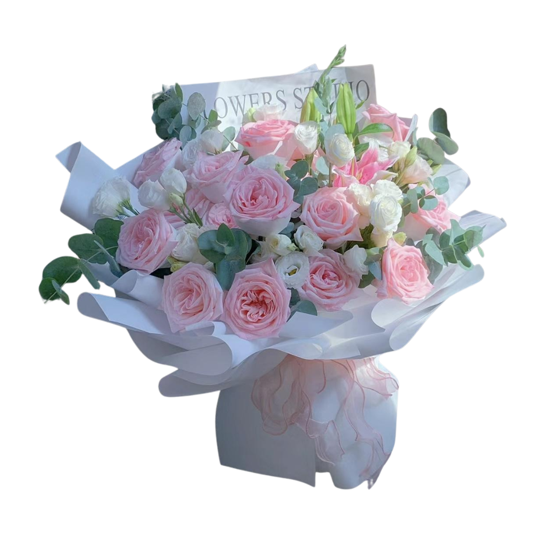 Serene Beauty 3 - Fresh Flower Arrangement AFT223