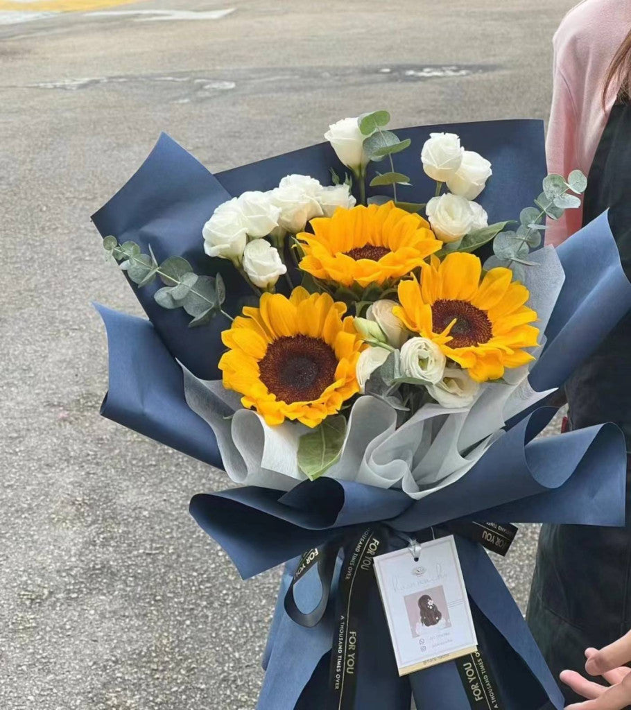 Sunlit Symphony - Fresh Flower Arrangement AFT226