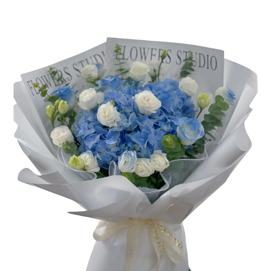 Frost Bloom - Fresh Flower Arrangement AFT239