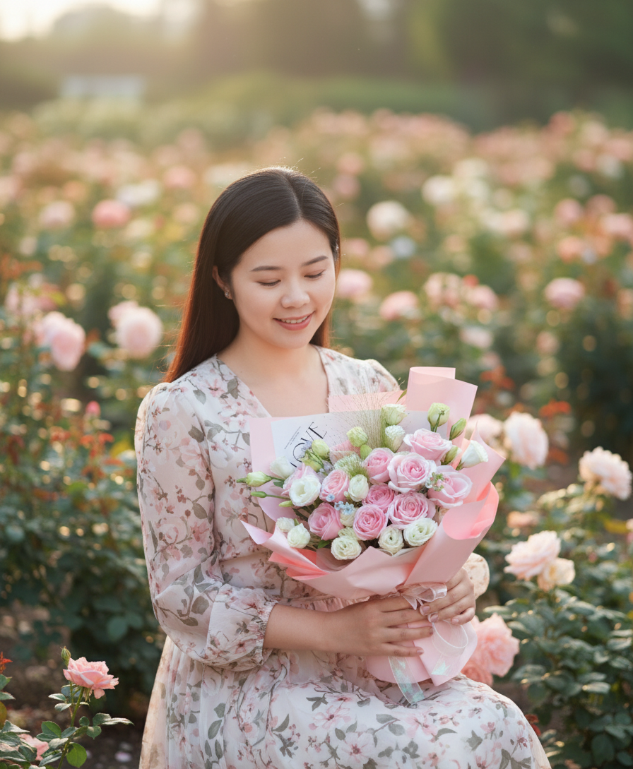 Gentle Spirit - Fresh Flower Arrangement AFT240
