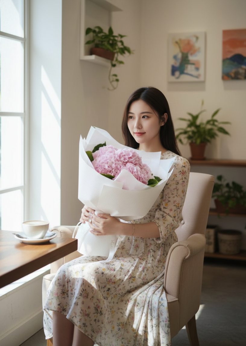 Morning Haze - Fresh Flower Arrangement AFT246