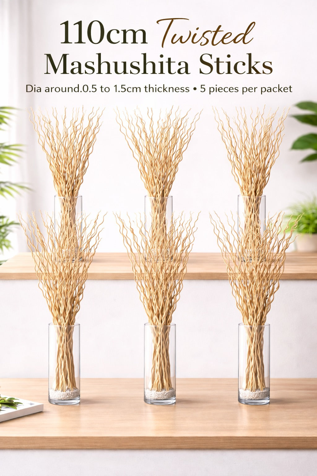 Decorative Sticks Mashushita Sticks for flora arrangement | Events | Flower Arrangements Aacc114-3