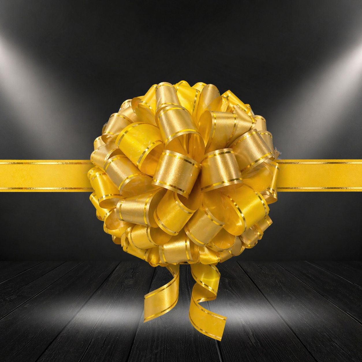 Alton Flowers 30cm grand opening ceremony ribbon ball with flower bow, ideal for ribbon-cutting events and celebrations.