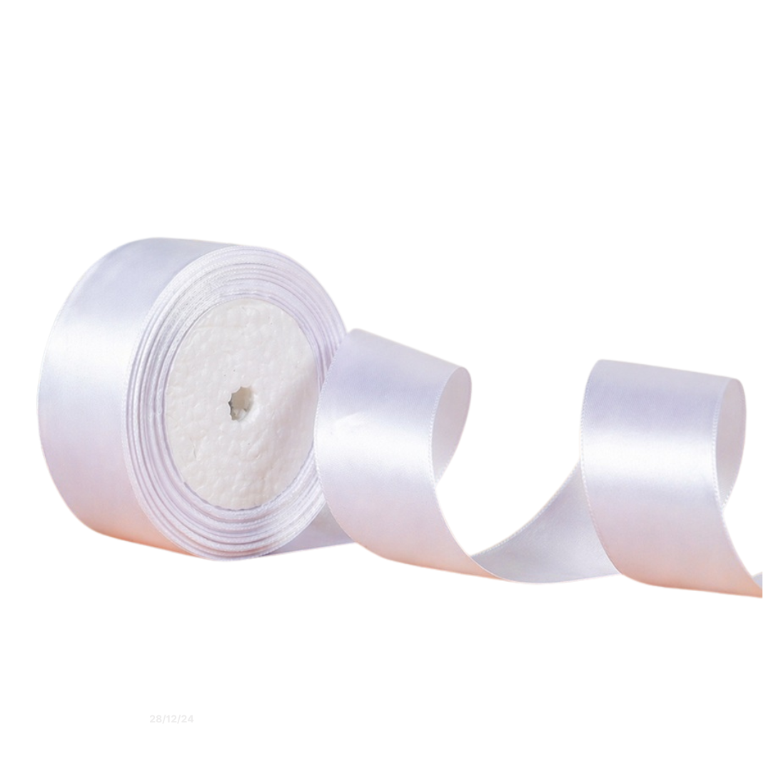 Ribbons Satin White, Lace Aacc349