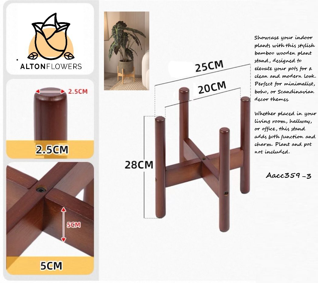 🔥SG Local Seller🔥2025 Upgrade Scandinavian Style floor Flower Plant Rack Outdoor Storage Shelf Rack Flower Pot Rack Indoor Living Room Aacc359-1