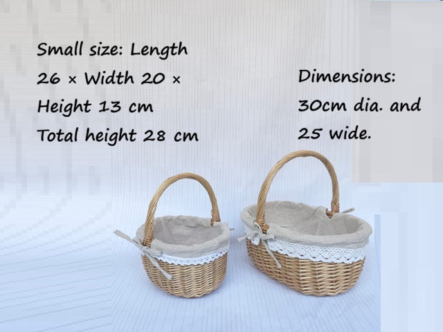 Basket, floral, flowers, weddings, events Aacc369