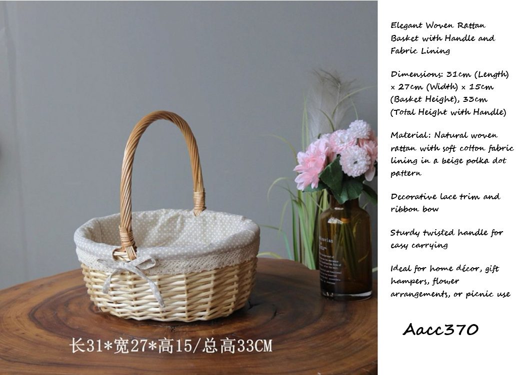Basket, floral, flowers, weddings, events Aacc370
