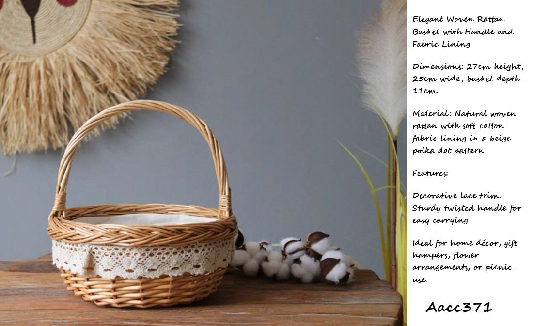 Basket, floral, flowers, weddings, events Aacc371