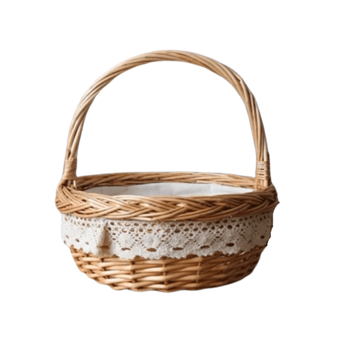 Basket, floral, flowers, weddings, events Aacc371