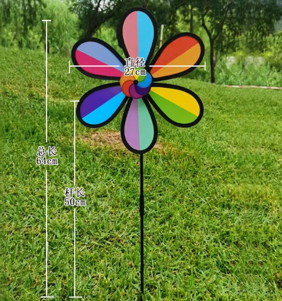 Windmill Pinwheel Garden Wind Spinner Gardening Accessories Garden decoration Garden Deco 383