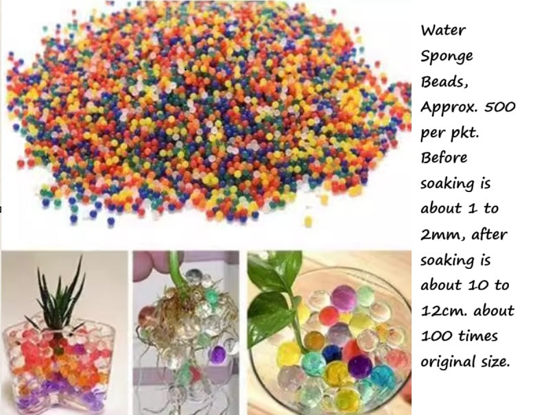 Water Sponge Beads / Growing Orbeez – Colourful Hydrogel Beads Aacc388