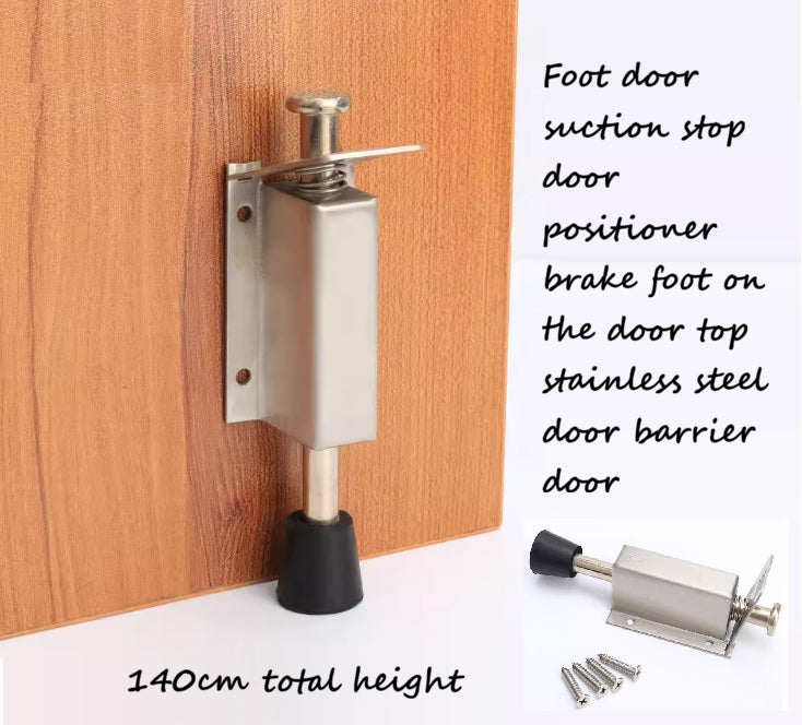 Door Stopper with Spring Plunger (14cm) Aacc391-1