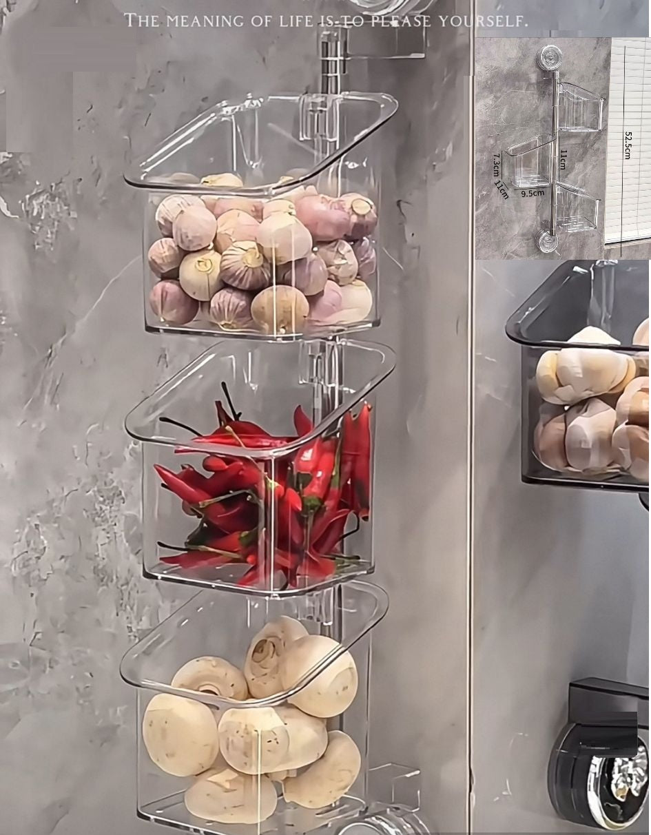 Suction Cup Storage Rack (3-Tier) Aacc392-1