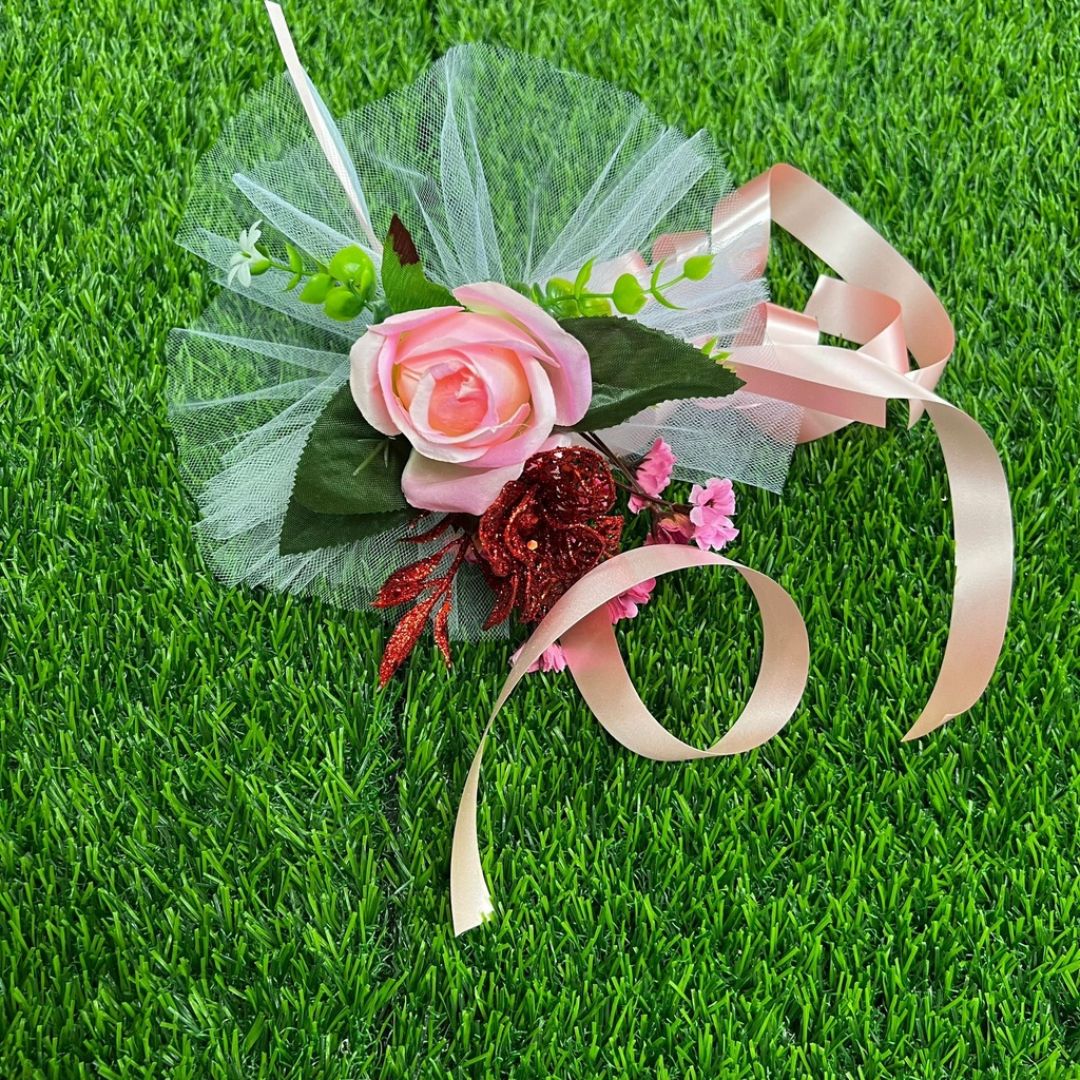 Wedding Car hand crafted Decorations Door Handle Flowers Ribbon Flowers Floral Silk Artificial Bouquet Acar001