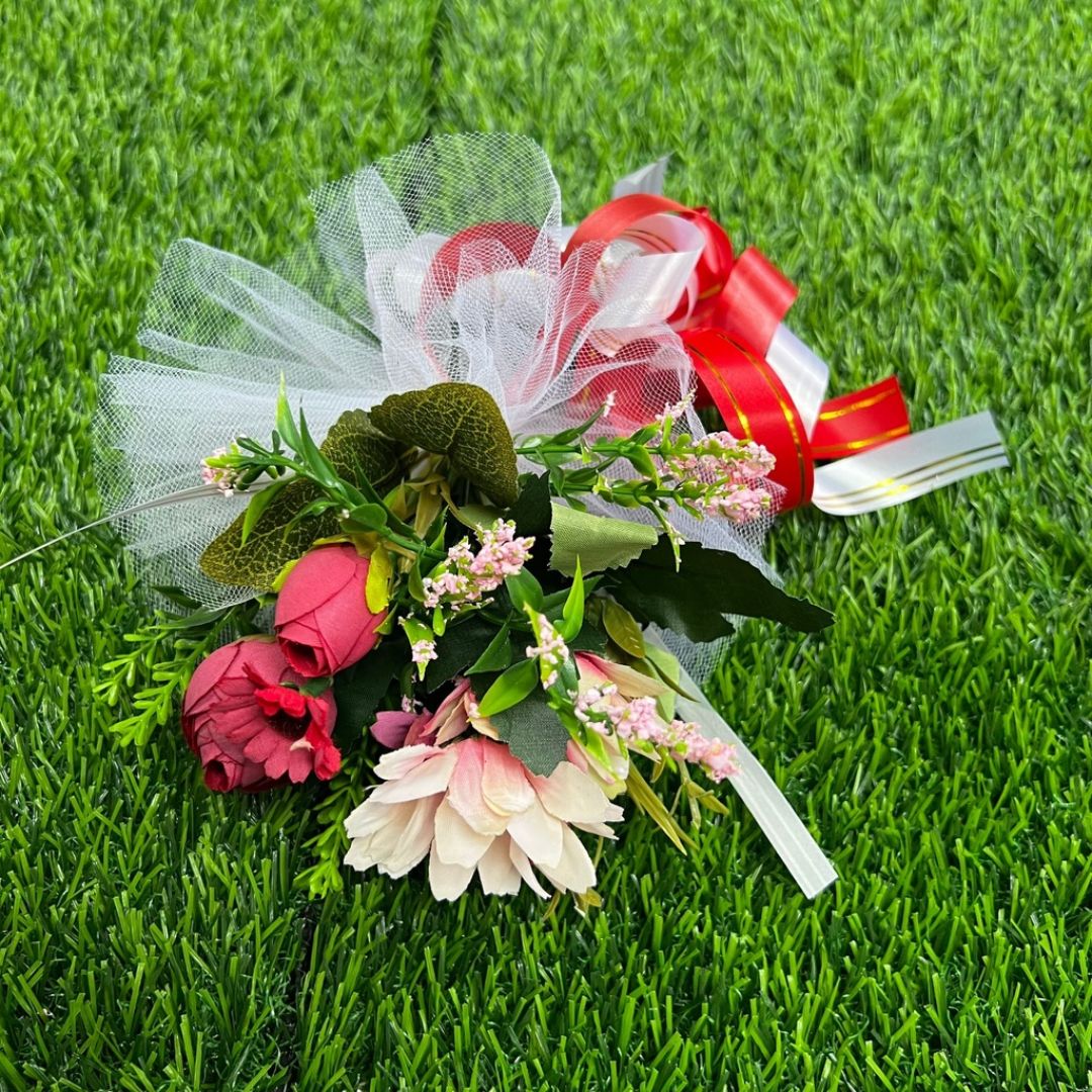 Wedding Car hand crafted Decorations Door Handle Flowers Ribbon Flowers Floral Silk Artificial Bouquet Acar001