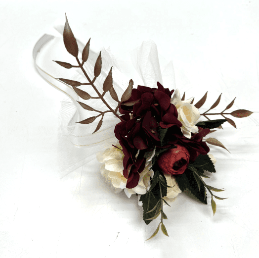 Wedding Car hand crafted Decorations Door Handle Flowers Ribbon Flowers Floral Silk Artificial Bouquet Acar034