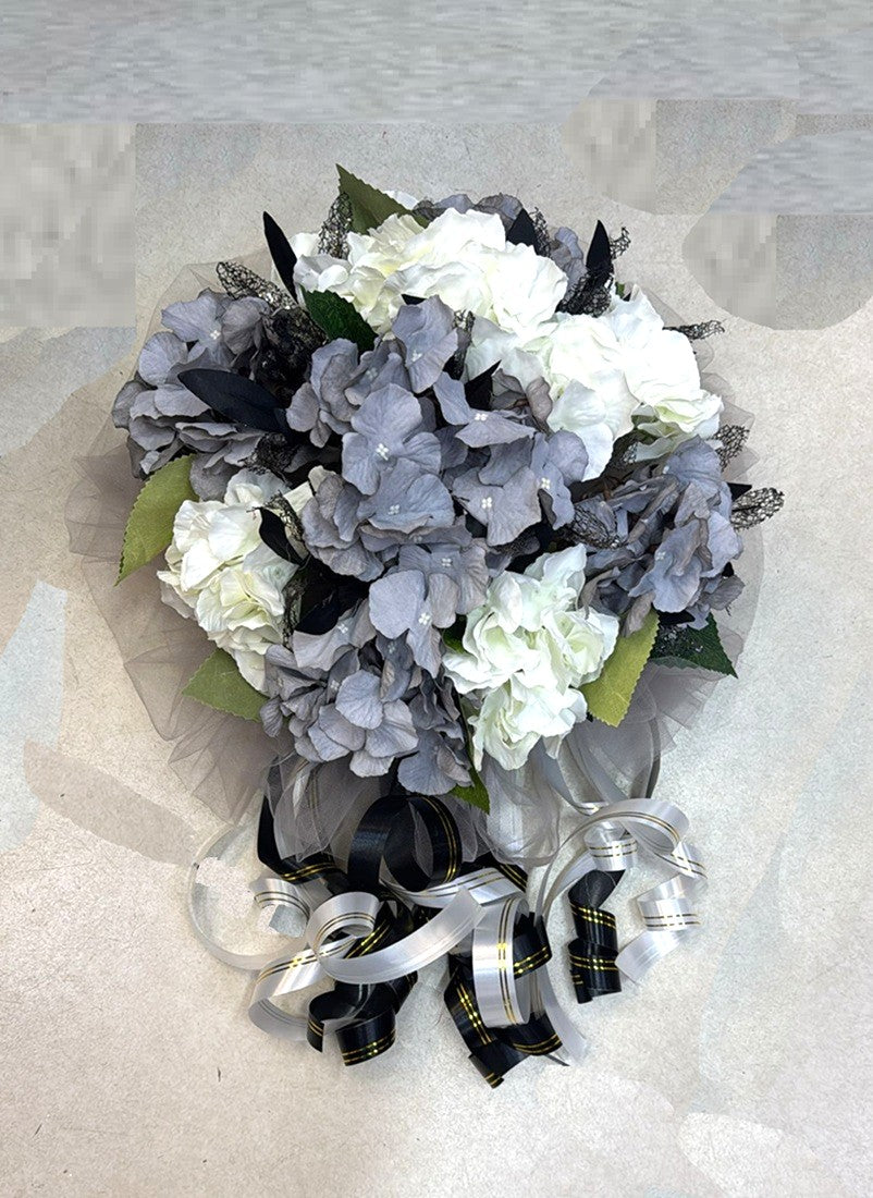 Elegance Wedding Car Flowers – Premium Floral Arrangements with Netting