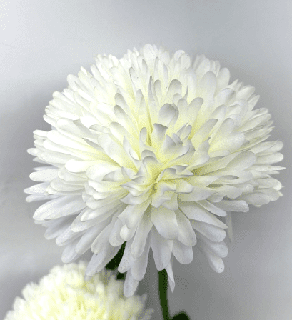 Flower Artificial Pom Pom Ball x 3 flowers Afaux533