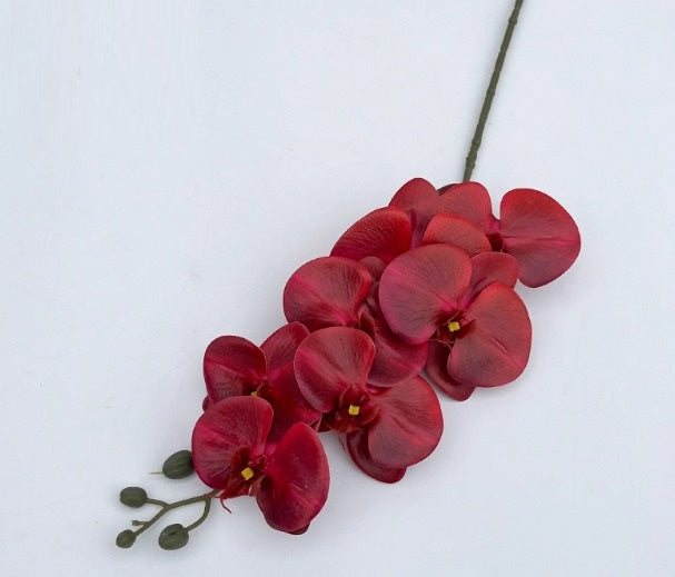 Flower Orchids Cybidium x7 flower heads per stalk artificial Afaux608