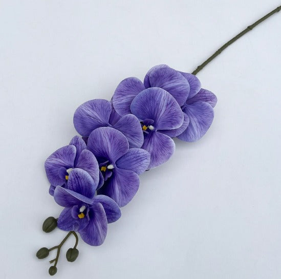 Flower Orchids Cybidium x7 flower heads per stalk artificial Afaux608