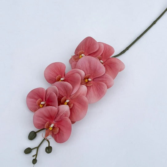 Flower Orchids Cybidium x7 flower heads per stalk artificial Afaux608