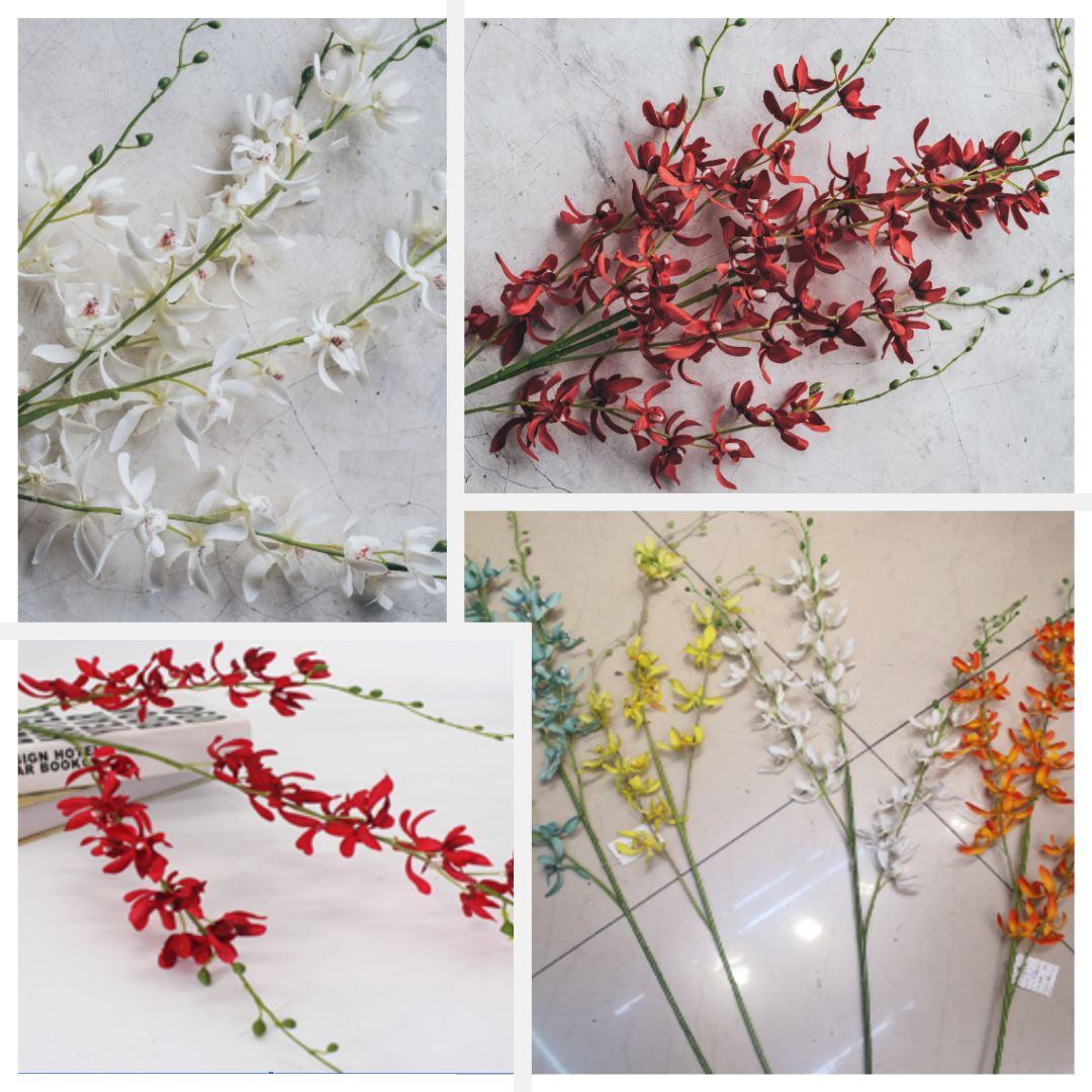 Artificial Flower Spider Orchids, home decor, garden, events Afaux736