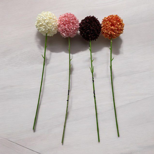 Flowers Artificial Giant Allum Ball Flower Afaux756