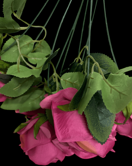 Flower Artificial Rose Bush x10 heads, Home decor, gardens, events Afaux768