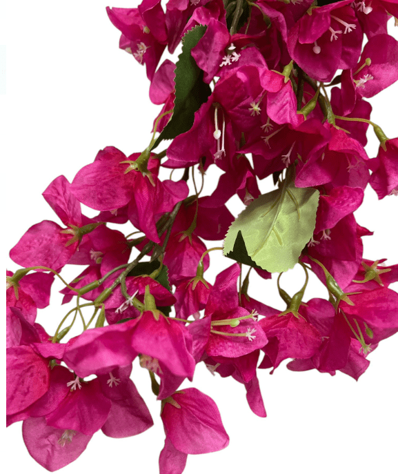 Artificial Bougainvillea Stalk Spray Realistic, Vibrant Floral Decor for Any Space Afaux769