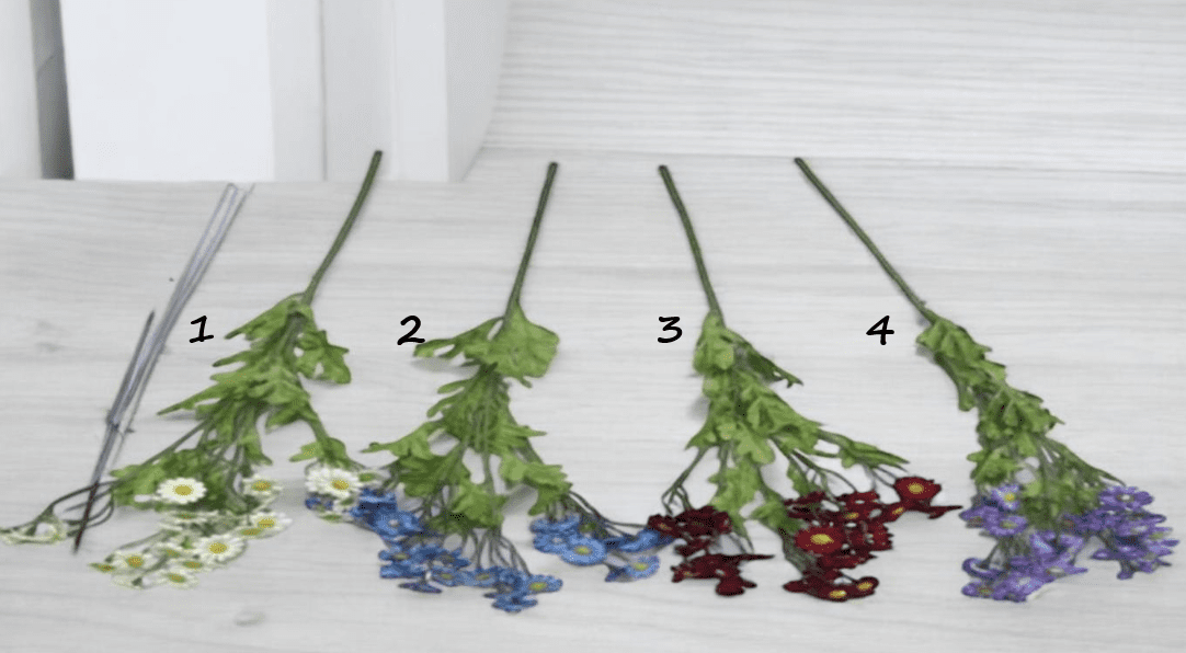 Flower Artificial Daisy Spray, Home decor, gardens, events Afaux772