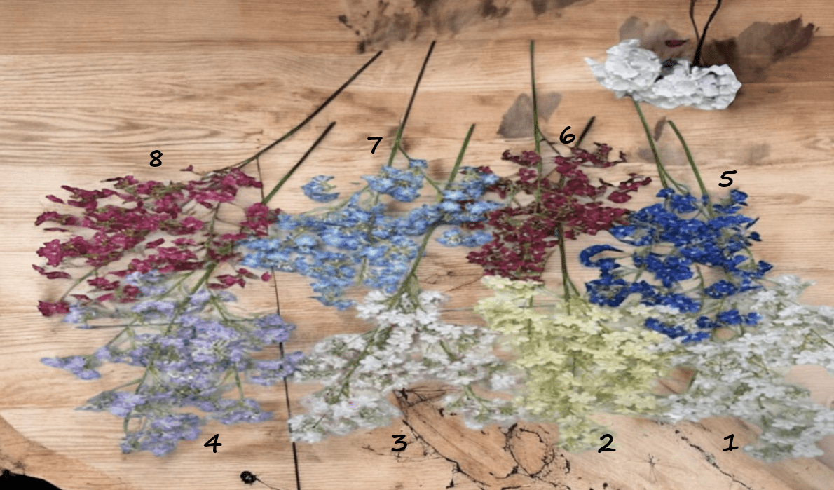 Artificial Flowers Star Spray, home decor, events, gardens Afaux773