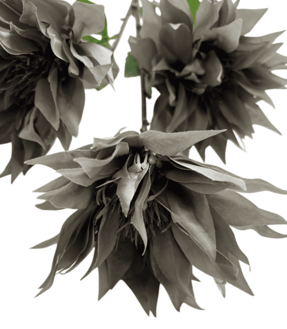 Artificial Flower Dahlia Star Spray x3 heads, home decor, gardens, events Bfaux775